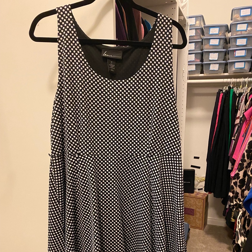 Black and white dress